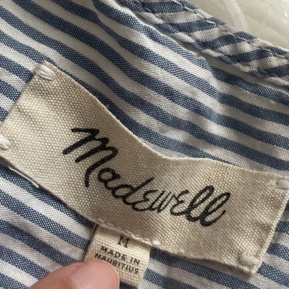 MADEWELL Top Sz Medium - Picture 2 of 7